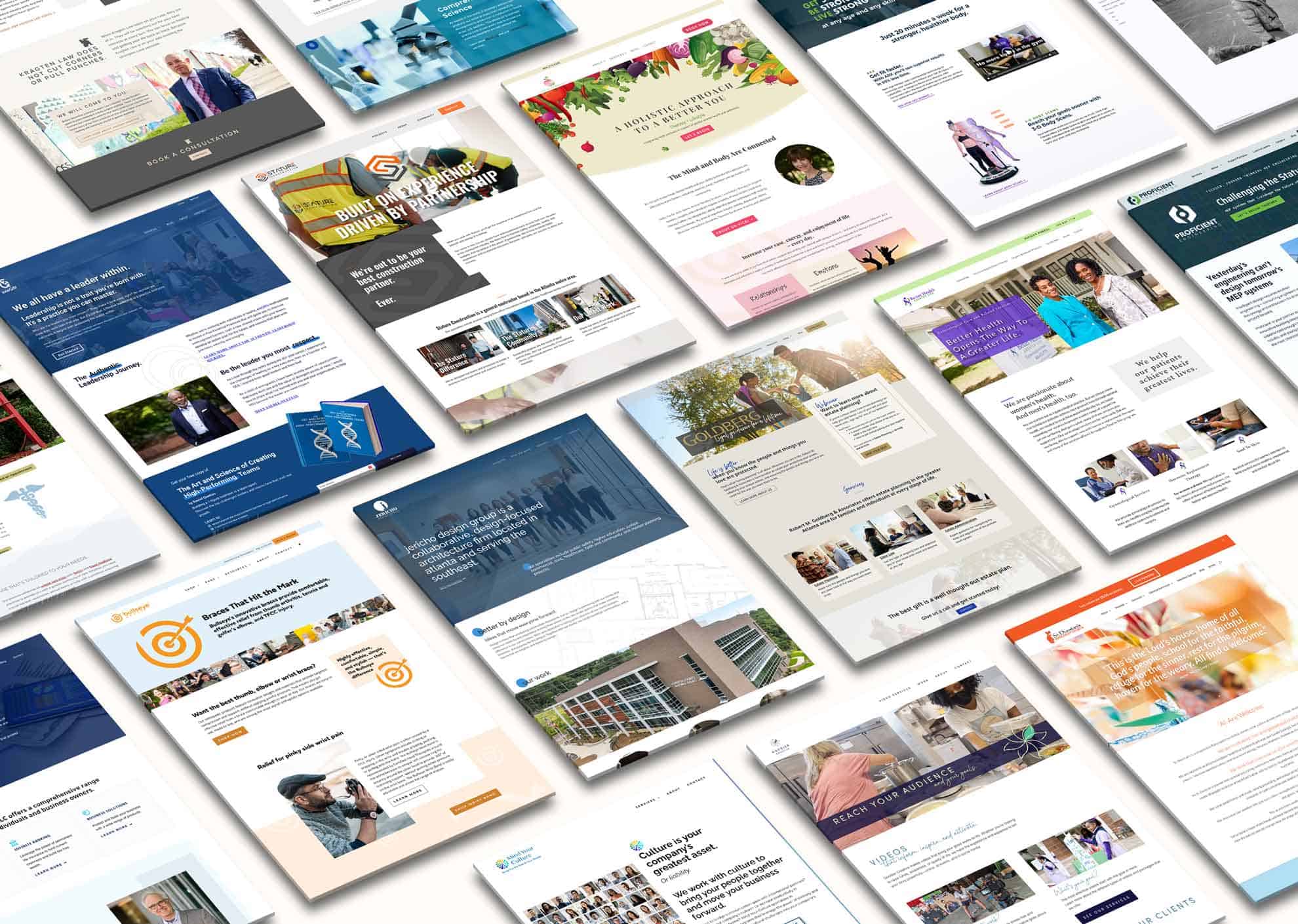 fresh eggs custom web design portfolio
