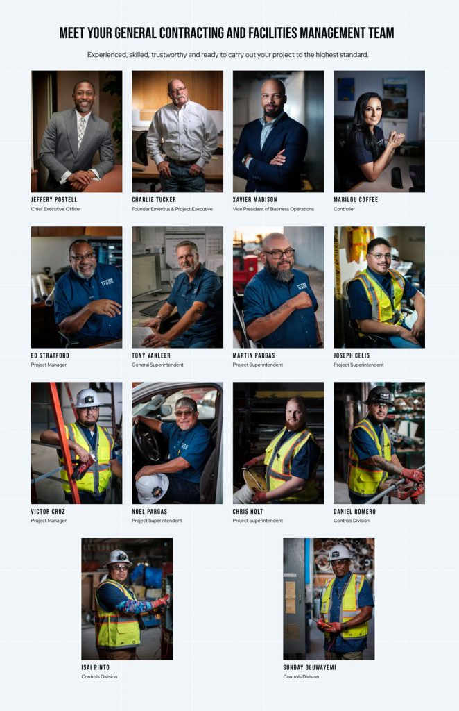 tecton team bio page